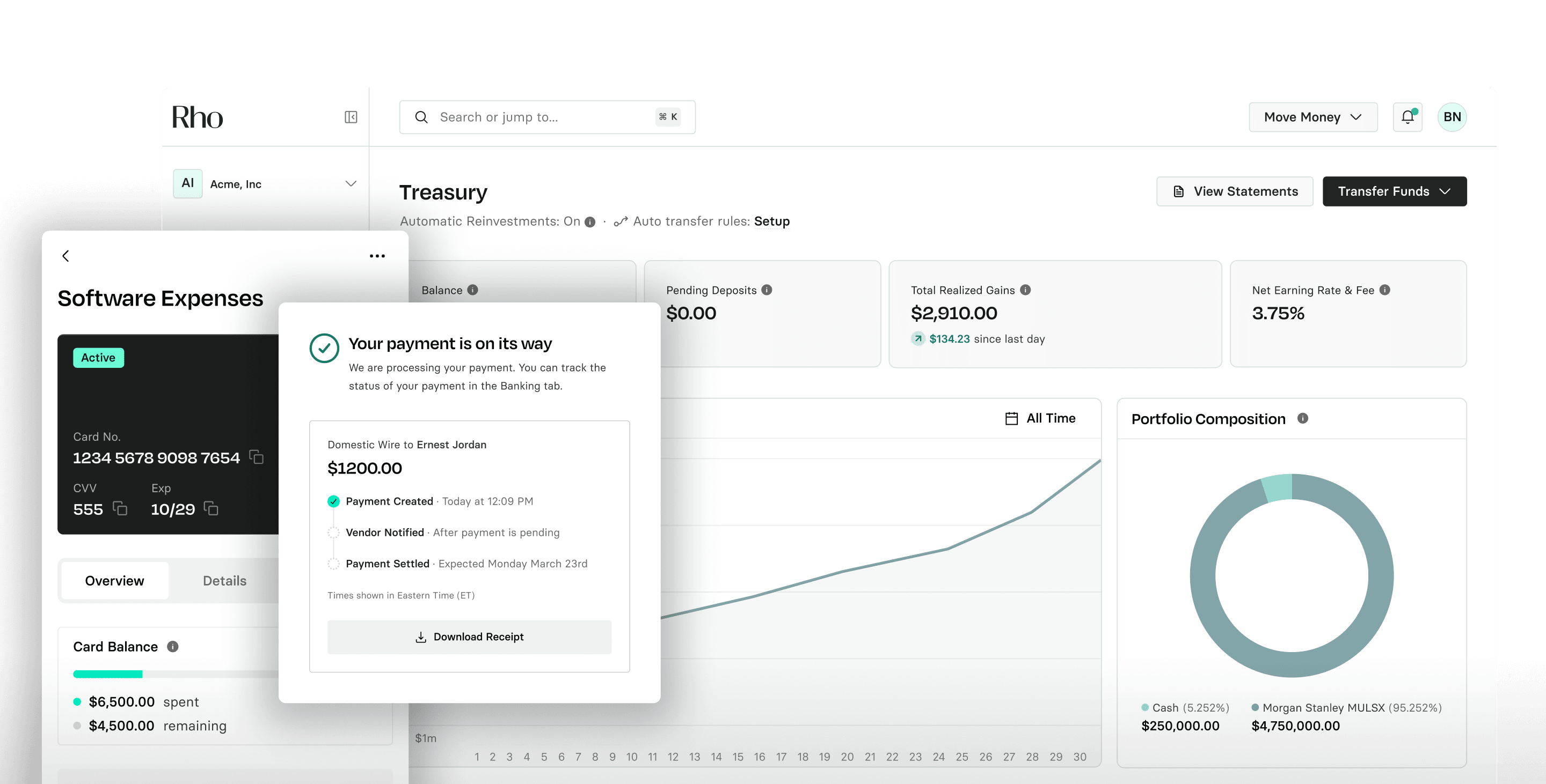 Rho platform overview